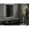 Mexen Ner miroir de salle de bain éclairé 60 x 80 cm, LED 6000K, anti-buée - 9809-060-080-611-00