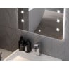 Mexen Ner miroir de salle de bain éclairé 60 x 80 cm, LED 6000K, anti-buée - 9809-060-080-611-00