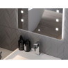 Mexen Ner miroir de salle de bain rétroéclairé 60 x 80 cm, LED 6000K, anti-buée - 9809-060-080-611-00