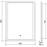 Mexen Zusa miroir de salle de bain éclairé 60 x 80 cm, LED 6000K, anti-buée - 9808-060-080-611-00