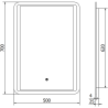 Mexen Zusa miroir de salle de bain éclairé 50 x 70 cm, LED 6000K, anti-buée - 9808-050-070-611-00