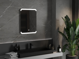 Mexen Nida miroir de salle de bain rétroéclairé 50 x 70 cm, LED 6000K, anti-buée - 9806-050-070-611-00