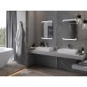 Mexen Nida miroir de salle de bain rétroéclairé 50 x 70 cm, LED 6000K, anti-buée - 9806-050-070-611-00