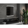 Mexen Nida miroir de salle de bain rétroéclairé 60 x 80 cm, LED 6000K, anti-buée - 9806-060-080-611-00