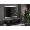 Mexen Nida miroir de salle de bain rétro-éclairé 100 x 80 cm, LED 6000K, antibuée - 9806-100-080-611-00