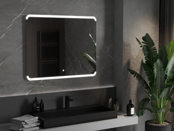 Mexen Nida miroir de salle de bains éclairé 100 x 80 cm, LED 6000K, antibuée - 9806-100-080-611-00