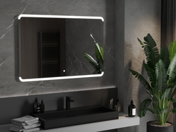 Mexen Nida miroir de salle de bain rétroéclairé 120 x 80 cm, LED 6000K, antibuée - 9806-120-080-611-00