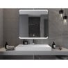 Mexen Nida miroir de salle de bain éclairé 100 x 100 cm, LED 6000K, anti-buée - 9806-100-100-611-00