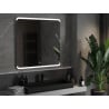 Mexen Nida miroir de salle de bain éclairé 100 x 100 cm, LED 6000K, anti-buée - 9806-100-100-611-00