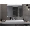Mexen Nida miroir de salle de bains éclairé 120 x 100 cm, LED 6000K, anti-buée - 9806-120-100-611-00