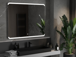 Mexen Nida miroir de salle de bains éclairé 120 x 100 cm, LED 6000K, anti-buée - 9806-120-100-611-00