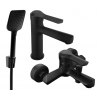 Mexen Sabre R62 ensemble de bain, noir - 72103R62-70