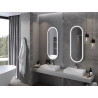 Mexen Bono miroir de salle de bain éclairé 45 x 120 cm, LED 6000K, anti-buée - 9816-045-120-611-00
