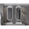 Mexen Bono miroir de salle de bain éclairé 55 x 155 cm, LED 6000K, antibuée - 9816-055-155-611-00