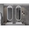 Mexen Bono miroir de salle de bains éclairé 55 x 155 cm, LED 6000K, anti-buée - 9816-055-155-611-00