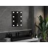Mexen Dona miroir de salle de bain éclairé 50 x 70 cm, LED 6000K, antibuée - 9818-050-070-611-00