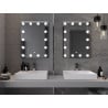 Mexen Dona miroir de salle de bains éclairé 60 x 80 cm, LED 6000K, anti-buée - 9818-060-080-611-00