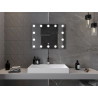Mexen Dona miroir de salle de bain rétro-éclairé 80 x 60 cm, LED 6000K, anti-buée - 9818-080-060-611-00