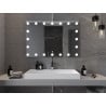 Mexen Dona miroir de salle de bain éclairé 120 x 80 cm, LED 6000K, antibuée - 9818-120-080-611-00