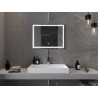 Mexen Miko miroir de salle de bain éclairé 80 x 60 cm, LED 6000K, antibuée - 9819-080-060-611-00