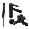 Mexen Sabre R72 ensemble de bain, noir - 72103R72-70