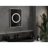 Mexen Koga miroir de salle de bain rétroéclairé 50 x 70 cm, LED 6000K, anti-buée - 9821-050-070-611-00