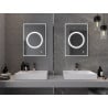 Mexen Koga miroir de salle de bain rétroéclairé 50 x 70 cm, LED 6000K, anti-buée - 9821-050-070-611-00