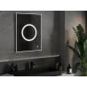Mexen Koga miroir de salle de bain rétroéclairé 60 x 80 cm, LED 6000K, antibuée - 9821-060-080-611-00