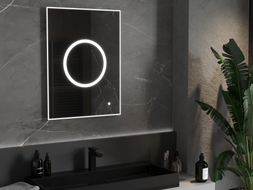 Mexen Koga miroir de salle de bains rétroéclairé 60 x 80 cm, LED 6000K, antibuée - 9821-060-080-611-00