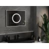 Mexen Koga miroir de salle de bains rétroéclairé 80 x 60 cm, LED 6000K, antibuée - 9821-080-060-611-00