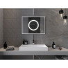 Mexen Koga miroir de salle de bains éclairé 80 x 60 cm, LED 6000K, antibuée - 9821-080-060-611-00