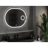 Mexen Umba miroir de salle de bain éclairé avec miroir cosmétique 100 x 80 cm, LED 6000K, anti-buée - 9822-100-080-611-00