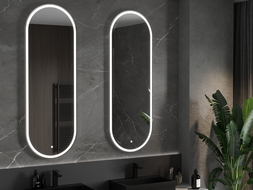 Mexen Bono miroir de salle de bain éclairé 55 x 155 cm, LED 6000K, antibuée - 9816-055-155-611-00