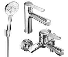 Mexen Sabre R74 ensemble de bain, chrome - 72103R74-00