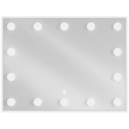 Mexen Dona miroir de salle de bain éclairé 80 x 60 cm, LED 6000K, antibuée - 9818-080-060-611-00