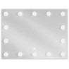 Mexen Dona miroir de salle de bain rétro-éclairé 80 x 60 cm, LED 6000K, antibuée - 9818-080-060-611-00