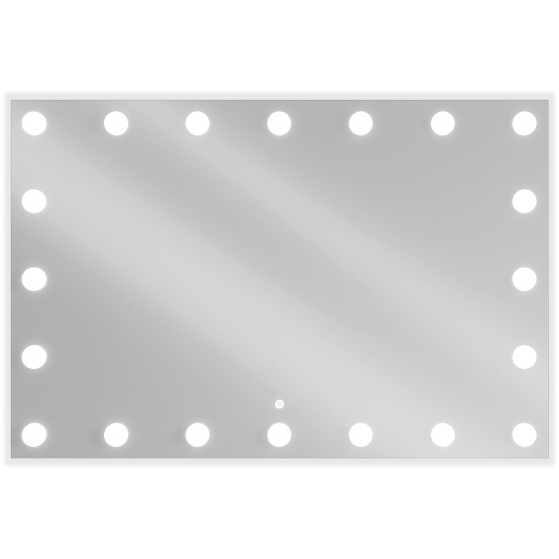 Mexen Dona miroir de salle de bain éclairé 120 x 80 cm, LED 6000K, antibuée - 9818-120-080-611-00