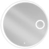 Mexen Ella miroir de salle de bains éclairé avec miroir cosmétique, rond 90 cm, LED 6000K, anti-buée - 9811-090-090-611-00