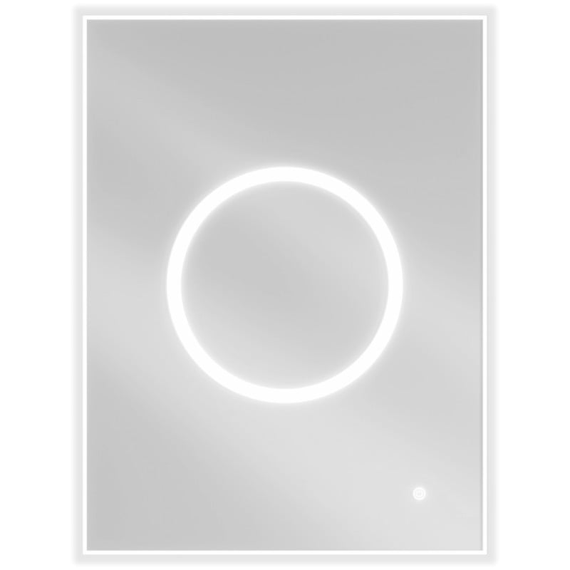 Mexen Koga miroir de salle de bain rétroéclairé 60 x 80 cm, LED 6000K, antibuée - 9821-060-080-611-00