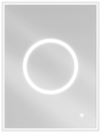 Mexen Koga miroir de salle de bains rétroéclairé 60 x 80 cm, LED 6000K, antibuée - 9821-060-080-611-00