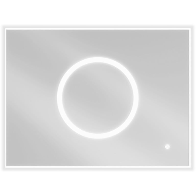 Mexen Koga miroir de salle de bains rétroéclairé 80 x 60 cm, LED 6000K, antibuée - 9821-080-060-611-00