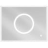 Mexen Koga miroir de salle de bains rétroéclairé 80 x 60 cm, LED 6000K, antibuée - 9821-080-060-611-00