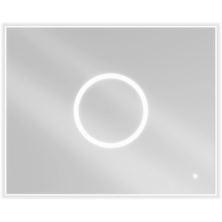 Mexen Koga miroir de salle de bain rétroéclairé 100 x 80 cm, LED 6000K, anti-buée - 9821-100-080-611-00