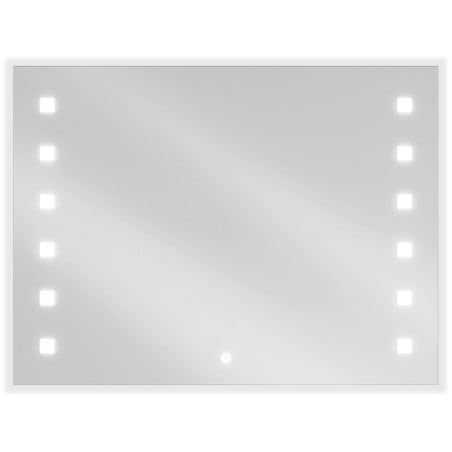 Mexen Ner miroir de salle de bain éclairé 80 x 60 cm, LED 6000K, antibuée - 9809-080-060-611-00