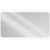 Mexen Nida miroir de salle de bain éclairé 140 x 80 cm, LED 6000K, anti-buée - 9806-140-080-611-00