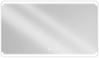 Mexen Nida miroir de salle de bain éclairé 140 x 80 cm, LED 6000K, anti-buée - 9806-140-080-611-00