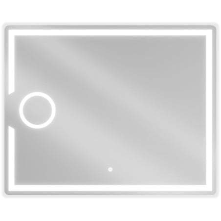 Mexen Onyx miroir de salle de bain éclairé avec miroir de courtoisie 100 x 80 cm, LED 6000K, anti-buée - 9813-100-080-611-00