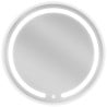 Mexen Rose miroir de salle de bains éclairé, rond 60 cm, LED 6000K, anti-buée - 9810-060-060-611-00