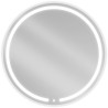 Mexen Rose miroir de salle de bains éclairé, rond 90 cm, LED 6000K, antibuée - 9810-090-090-611-00