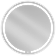 Mexen Rose miroir de salle de bain éclairé, rond 90 cm, LED 6000K, anti-buée - 9810-090-090-611-00